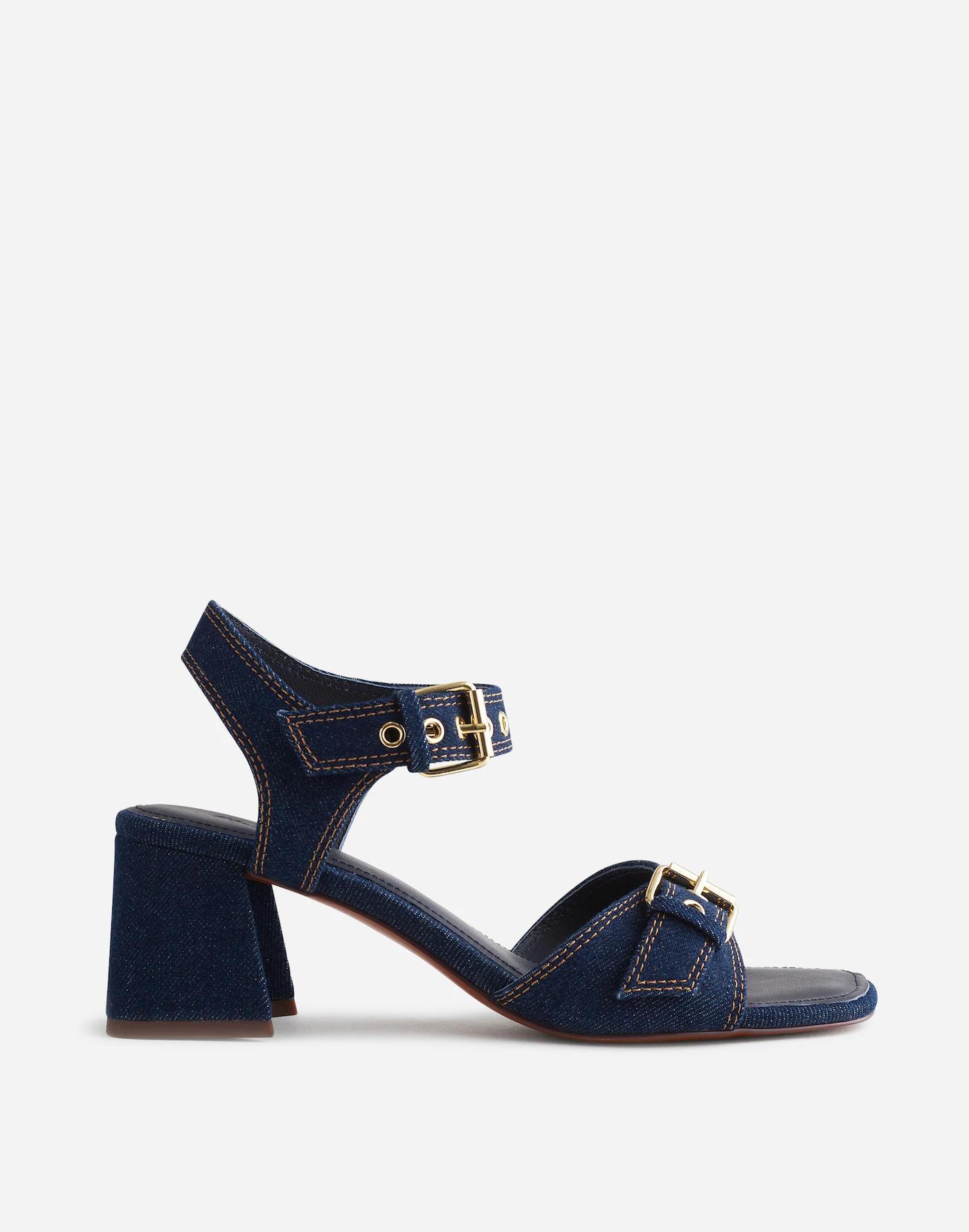 The Neeka Ankle-Strap Heeled Sandal Product Image