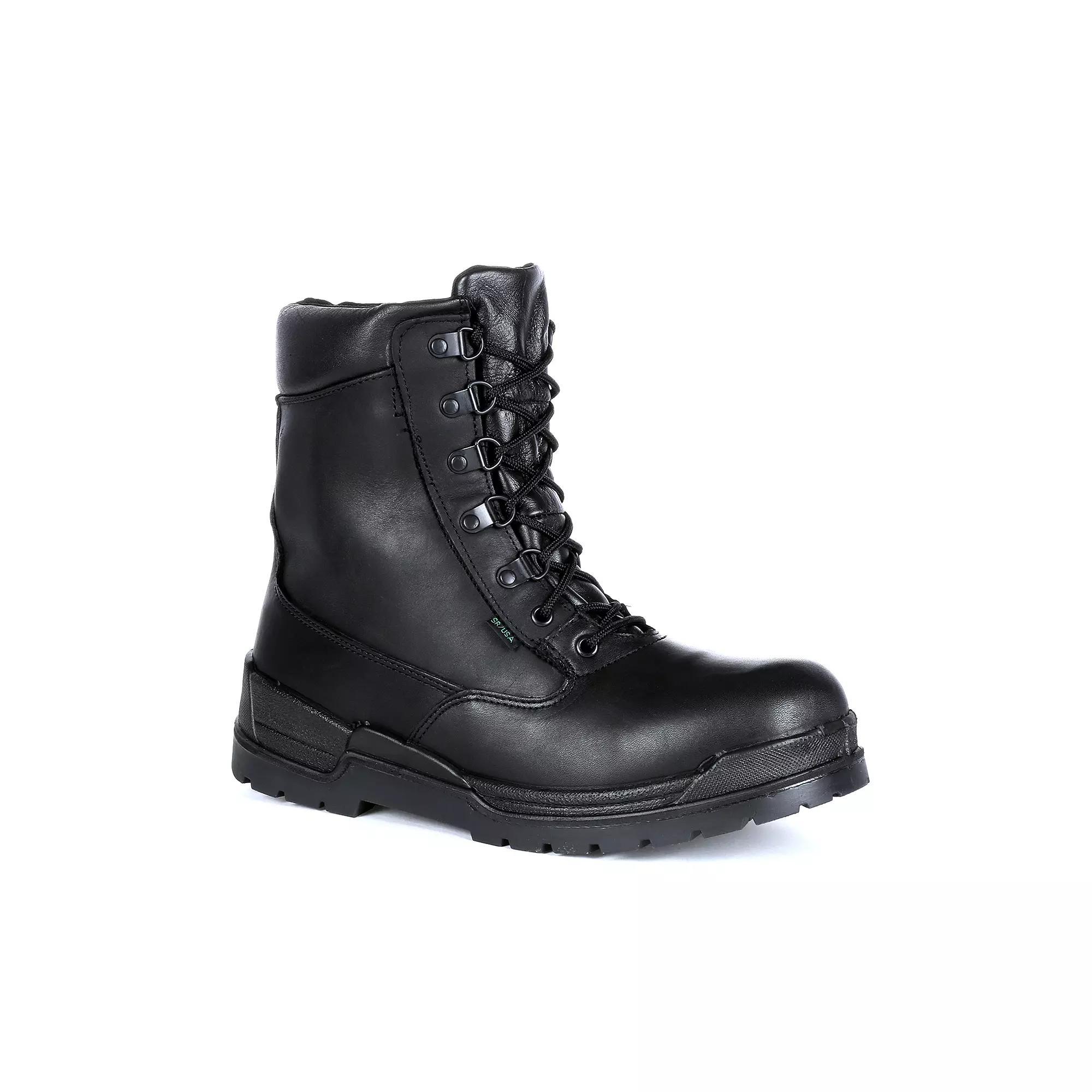 Rocky Postal Men's Waterproof Work Boots, Size: 11 Wide, Black Product Image