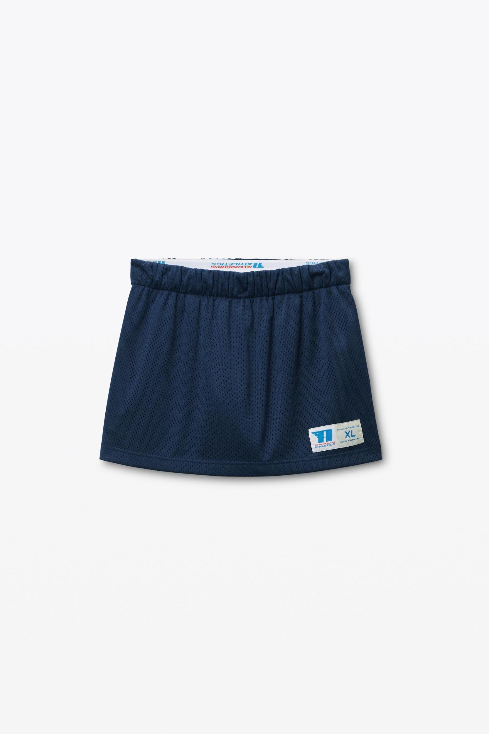 Deconstructed Athletic Mesh Skort Product Image