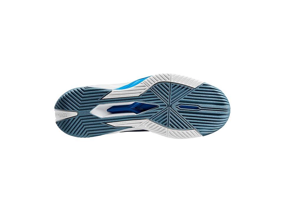 Wilson Rush Pro 4.0 Tennis Shoes (Navy Blazer/White/Lapis ) Men's Shoes Product Image