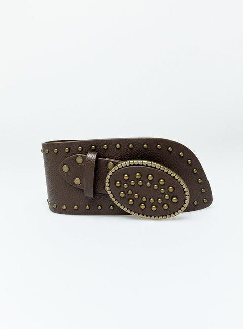 Elderwood Belt Brown Product Image