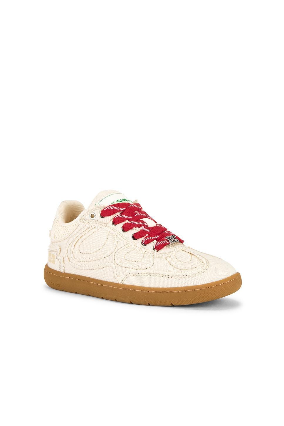 Canvas Undone Edge Sneaker Ganni Product Image