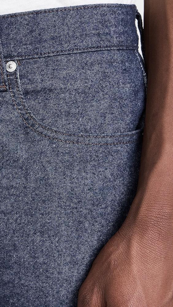 FRAME Modern Straight Twill Weave Jeans | Shopbop Product Image