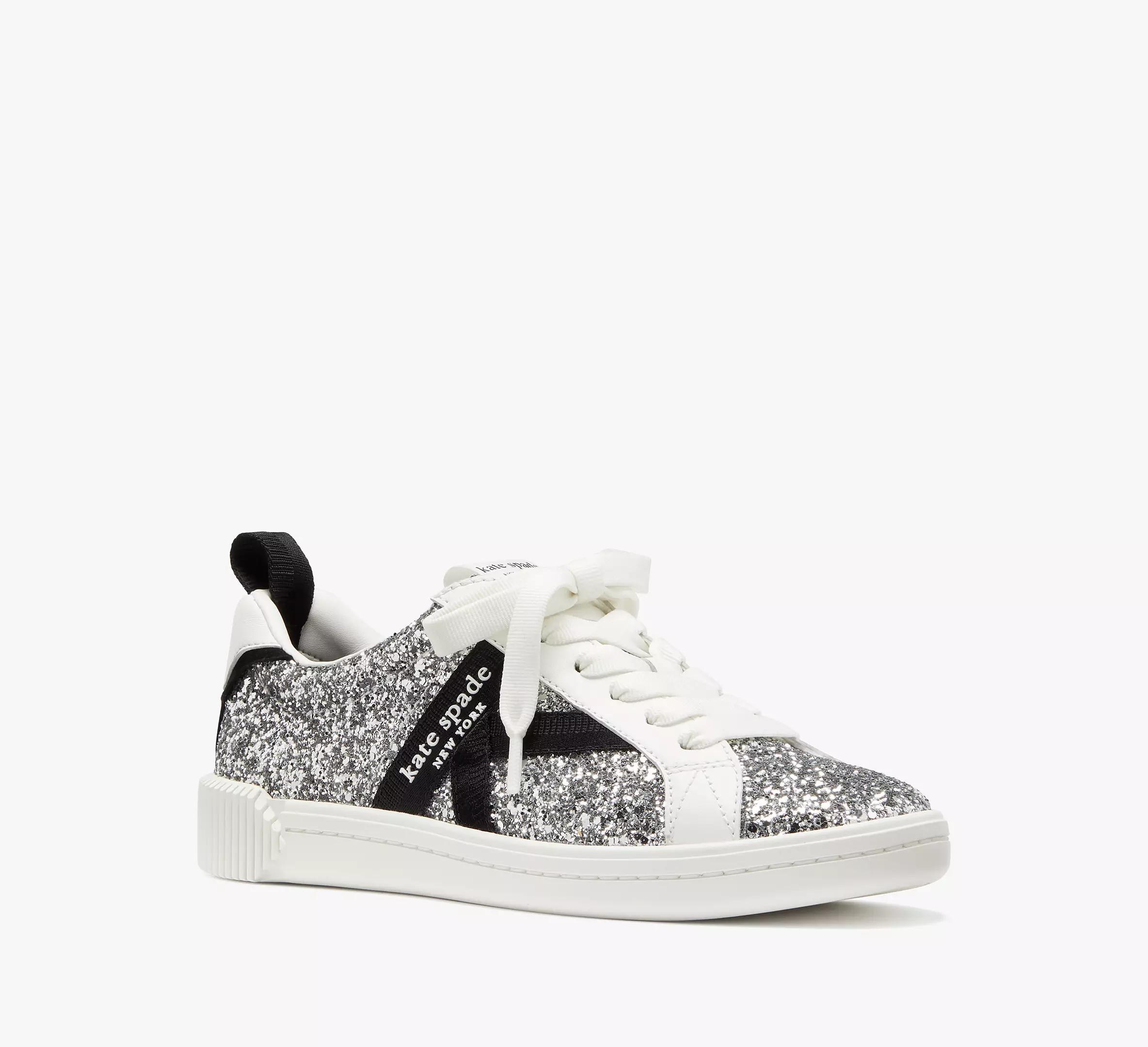 K As In Kate Glitter Court Sneakers Product Image