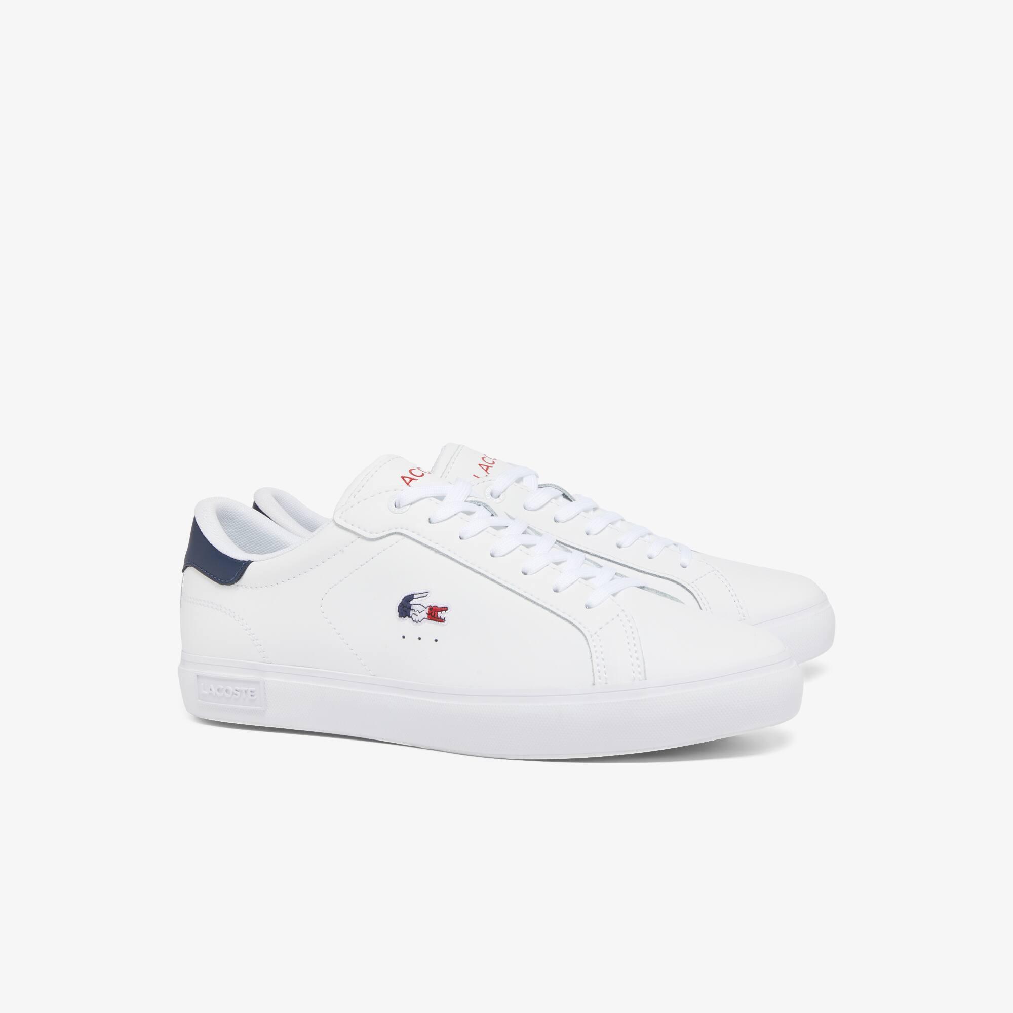 Men's Powercourt Leather Sneakers Product Image
