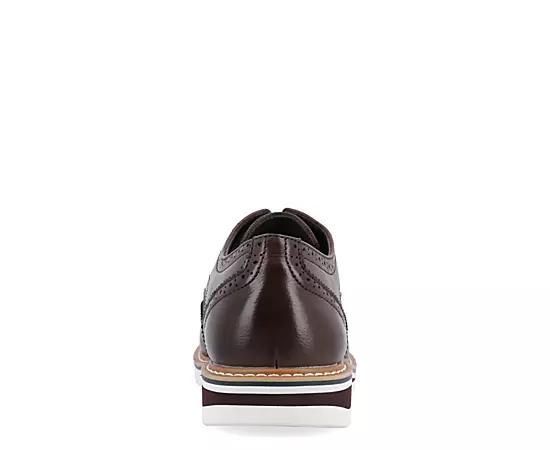 Vance Co. Warrick Wing Tip Derby Vegan Leather) Men's Shoes Product Image