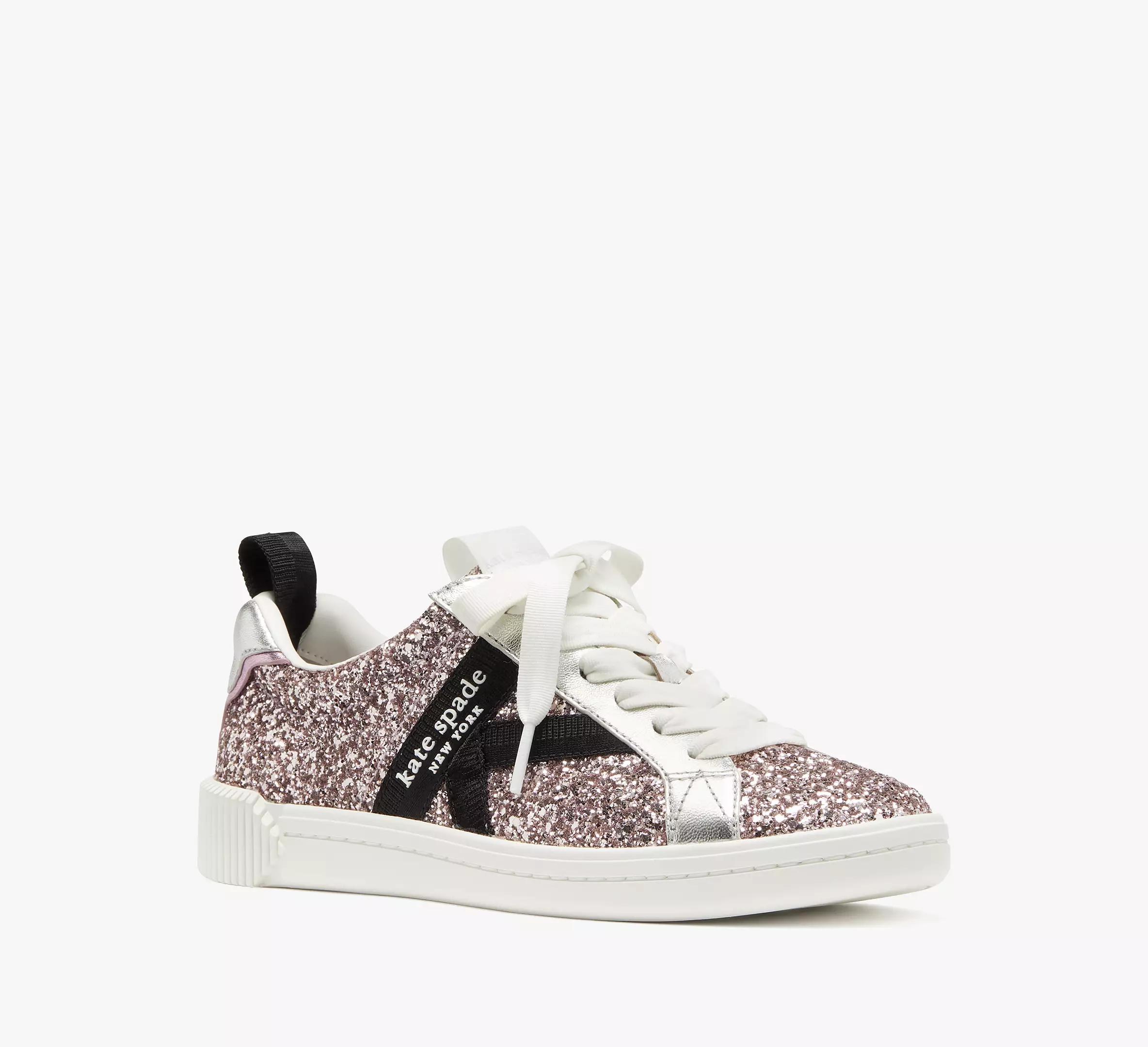 K As In Kate Glitter Court Sneakers Product Image