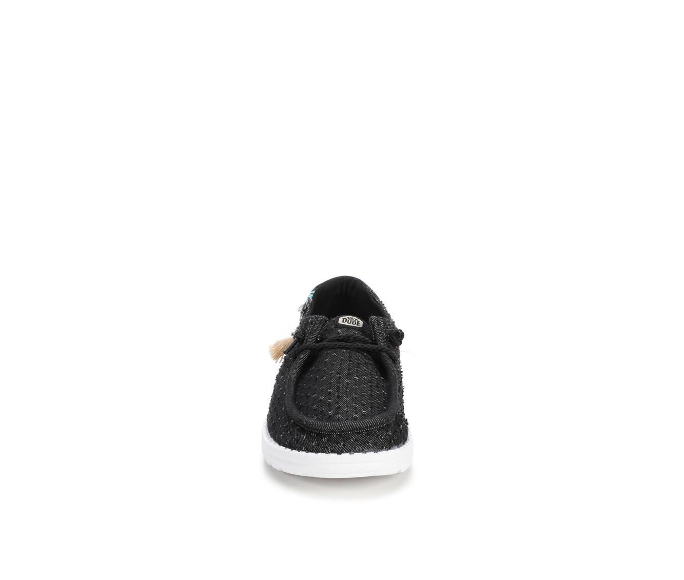 Women's HEYDUDE Wendy Perf Canvas Casual Shoes Product Image