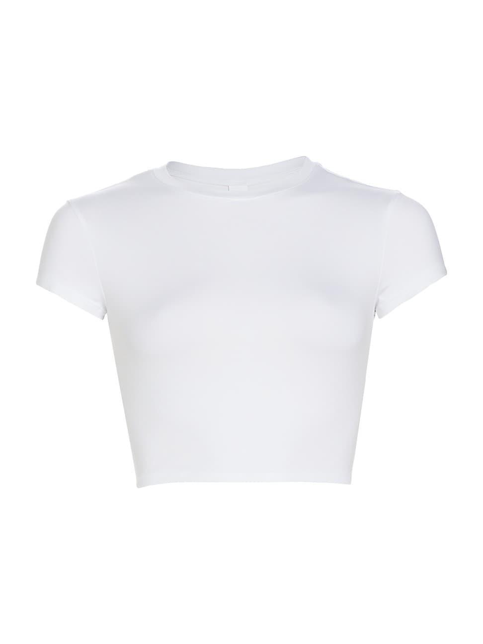Alo Yoga | Alosoft Crop Finesse Short Sleeve Top Size: XS Product Image