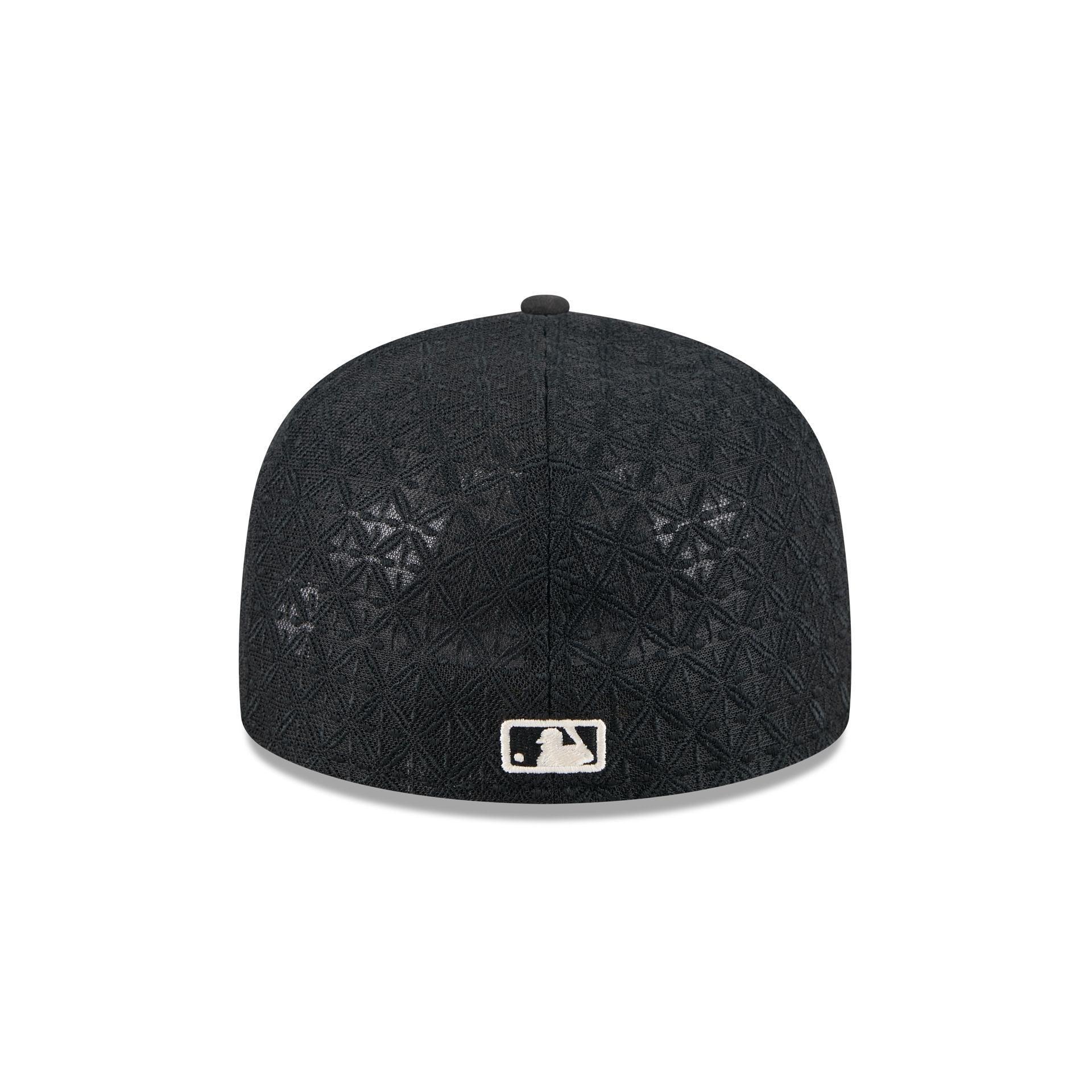 Chicago White Sox Black Mesh 59FIFTY A-Frame Fitted Hat Male Product Image