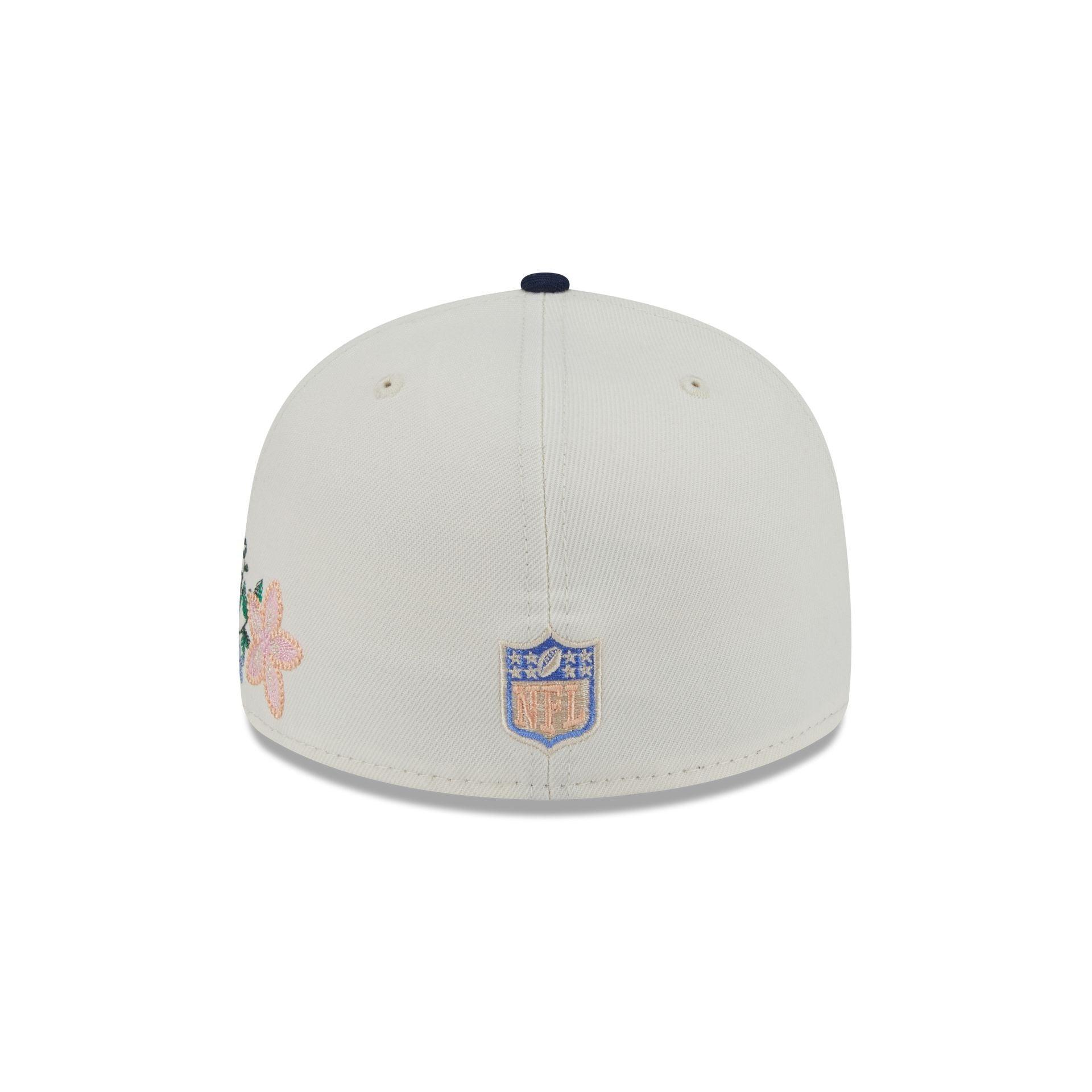 Philadelphia Eagles Tonal Florals White 59FIFTY Fitted Hat Male Product Image