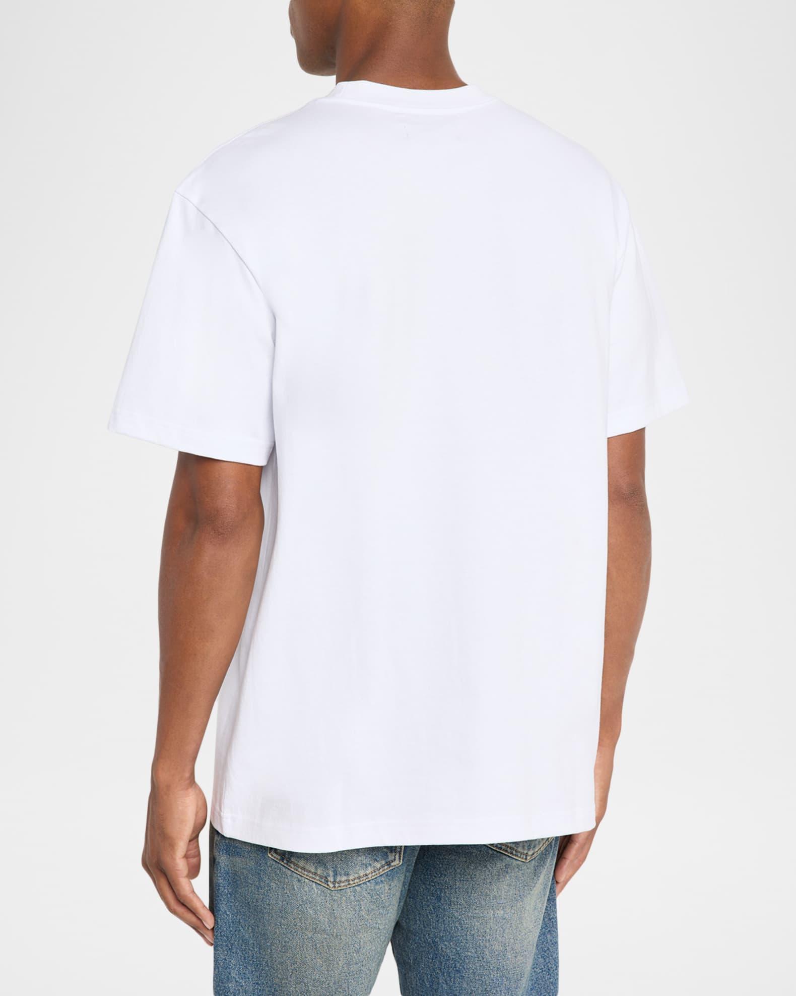 Men's Jersey Barbed Wire Graphic Logo T-Shirt Product Image