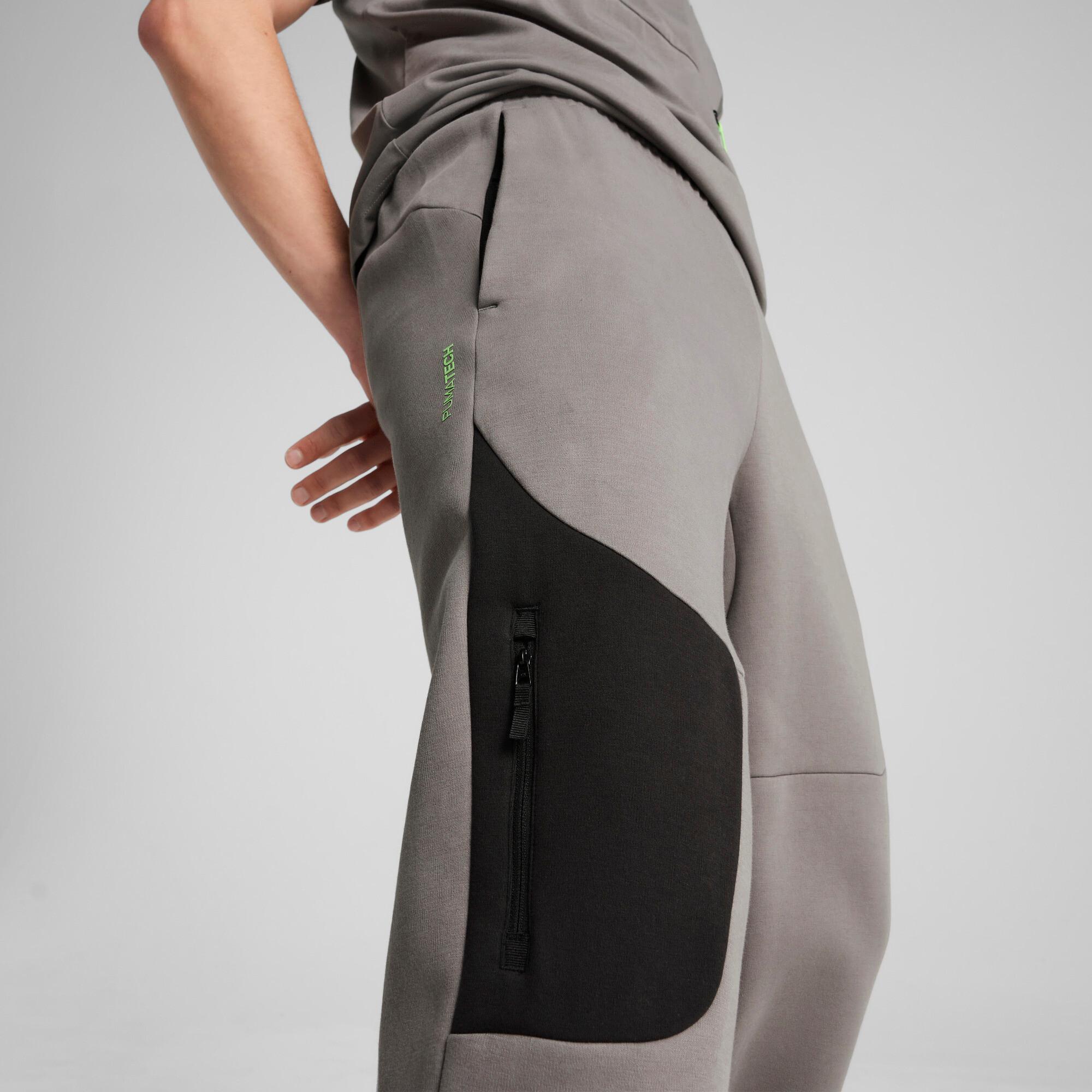 PUMATECH Men's Track Pants in Grey Product Image