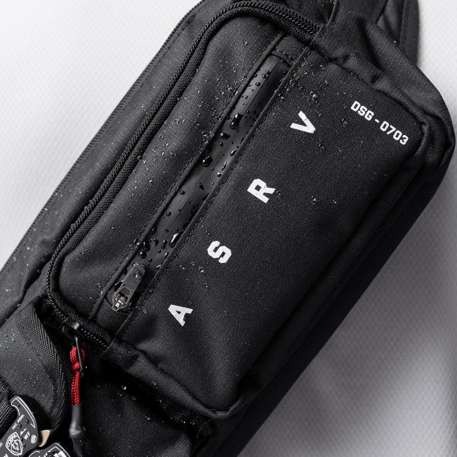 0703. Cordura® Tech Crossbody Pack - Black Product Image