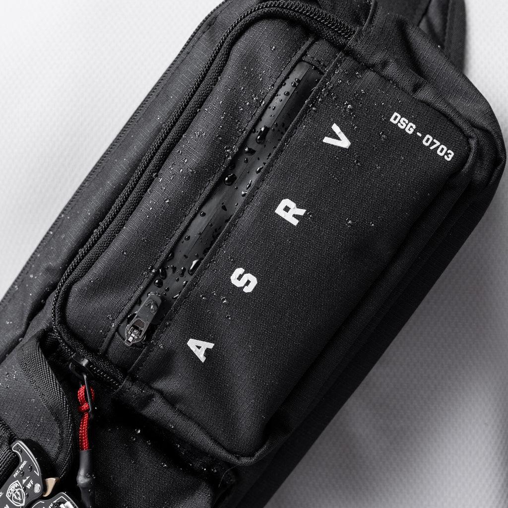 0703. Cordura® Tech Crossbody Pack - Black Product Image