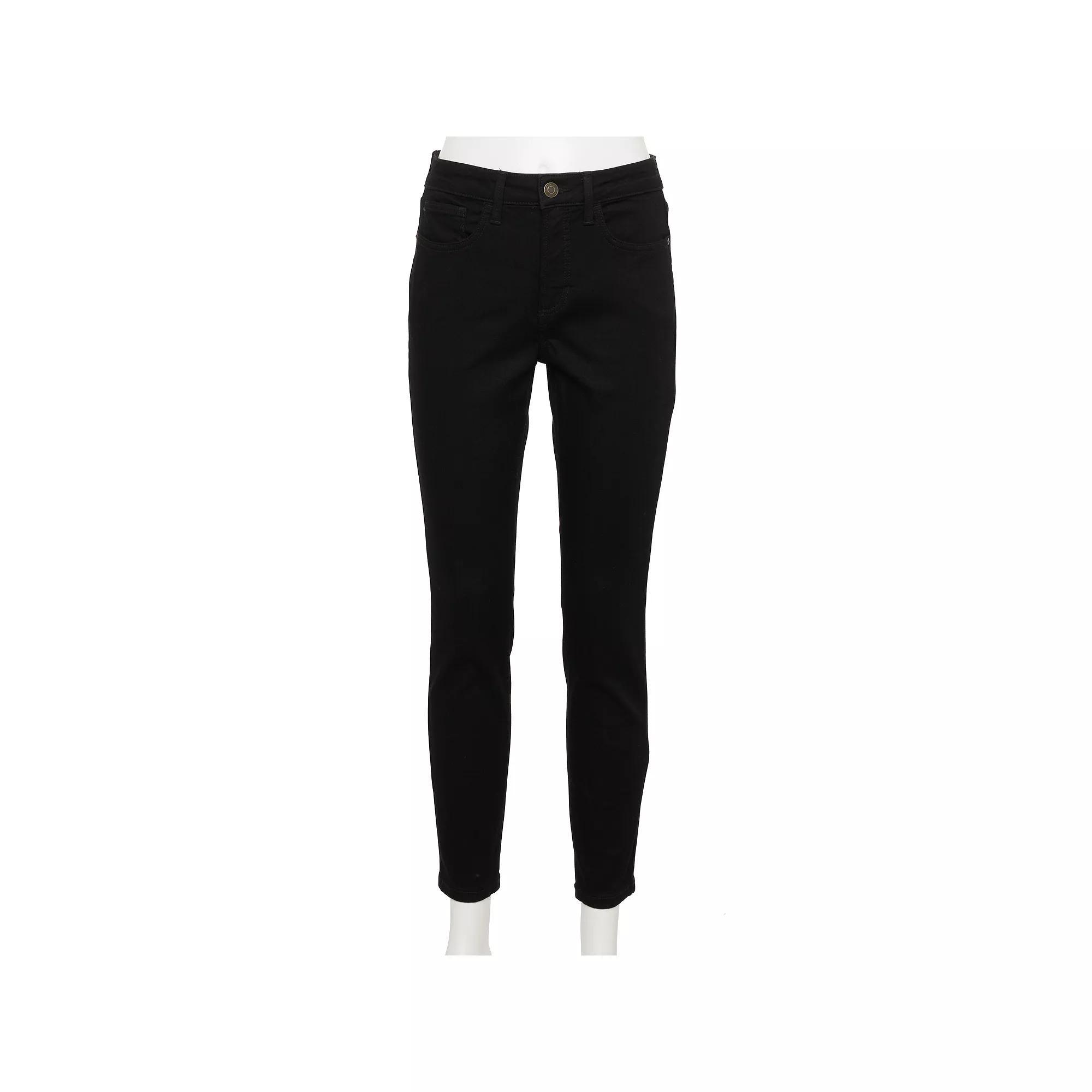 Womens LC Lauren Conrad High Rise 5-Pocket Skinny Jeans Product Image