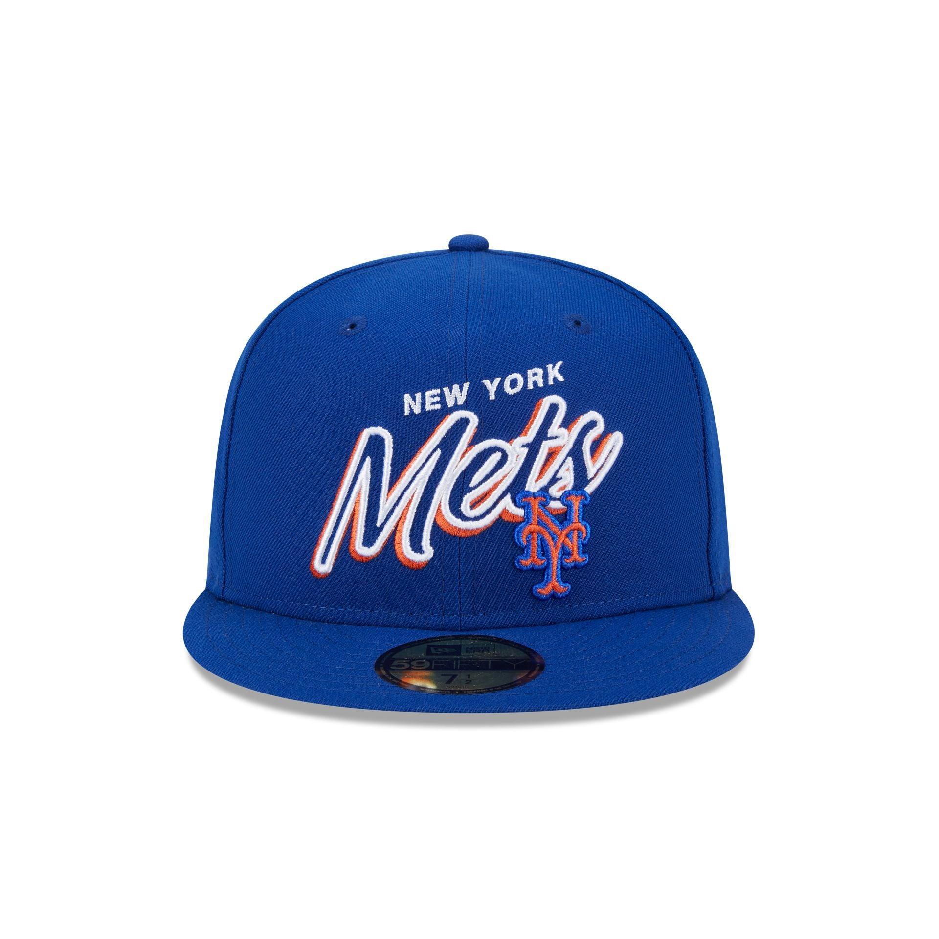 Miami Heat Script Sided 59FIFTY Fitted Hat Male Product Image