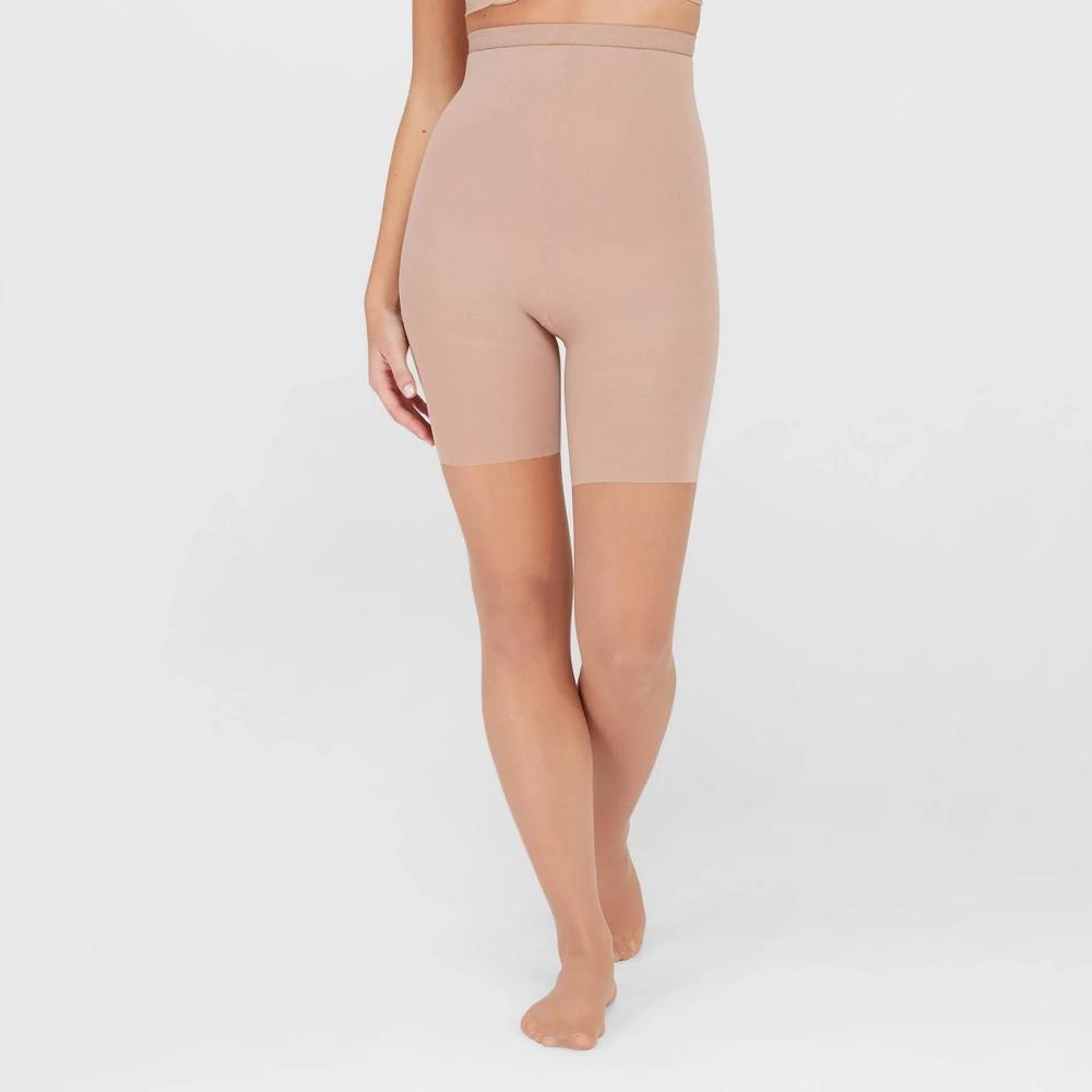 ASSETS by SPANX Women's High-Waist Shaping Pantyhose - Nude 1: Tummy, Thigh, Back, Waist Slimming, Sheer Product Image