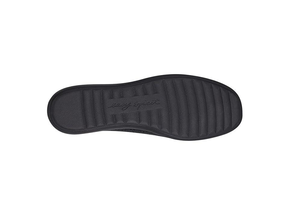 Easy Spirit Alessia Womens Perforated Demi Wedge Flats Blue Product Image
