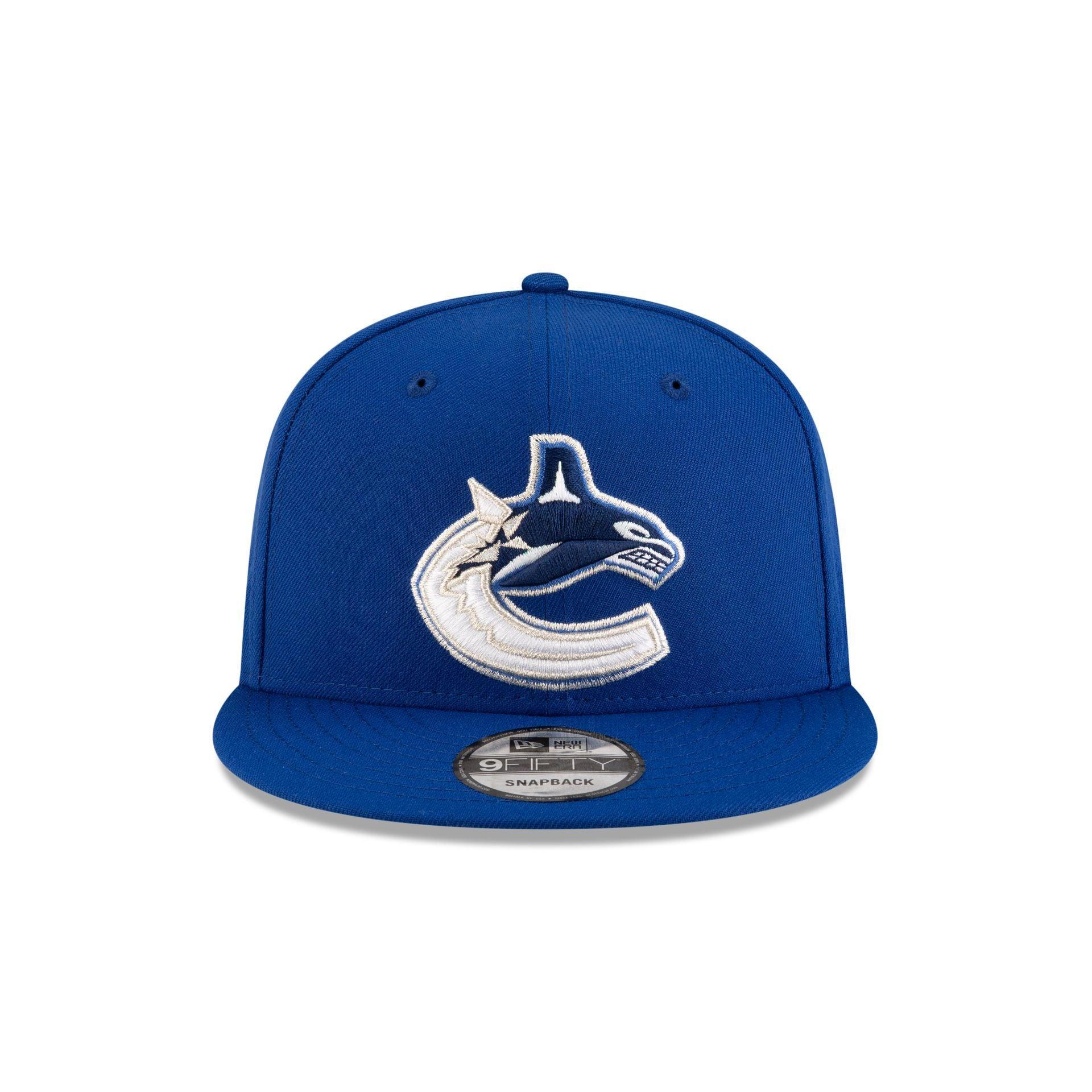 Vancouver Canucks Blue 9FIFTY Snapback Hat Male Product Image