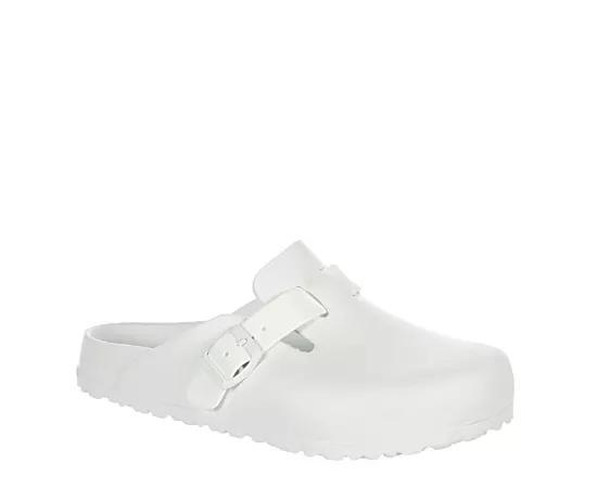 Birkenstock Womens Boston Slip On Buckled Clog Flats Product Image