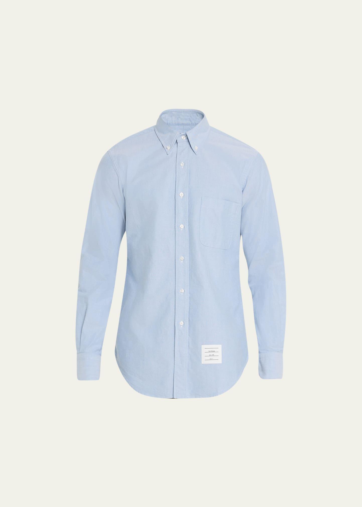 Mens Classic Sport Shirt w/ Stripes Product Image