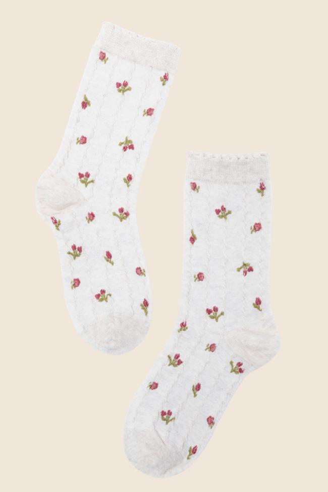 Cream Florette Socks SALE Product Image