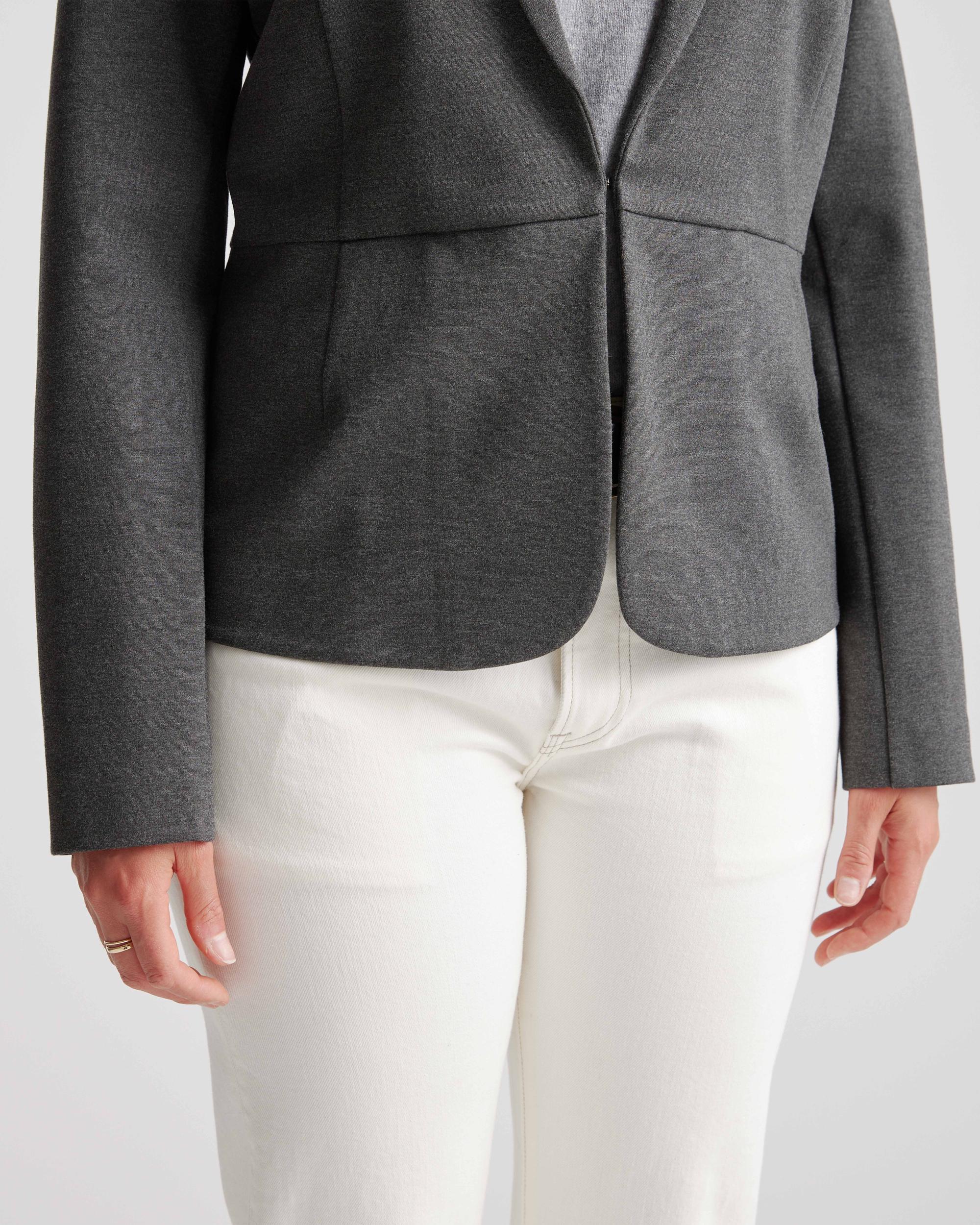 Quince | Women's Ultra-Stretch Ponte Blazer Rayon Product Image