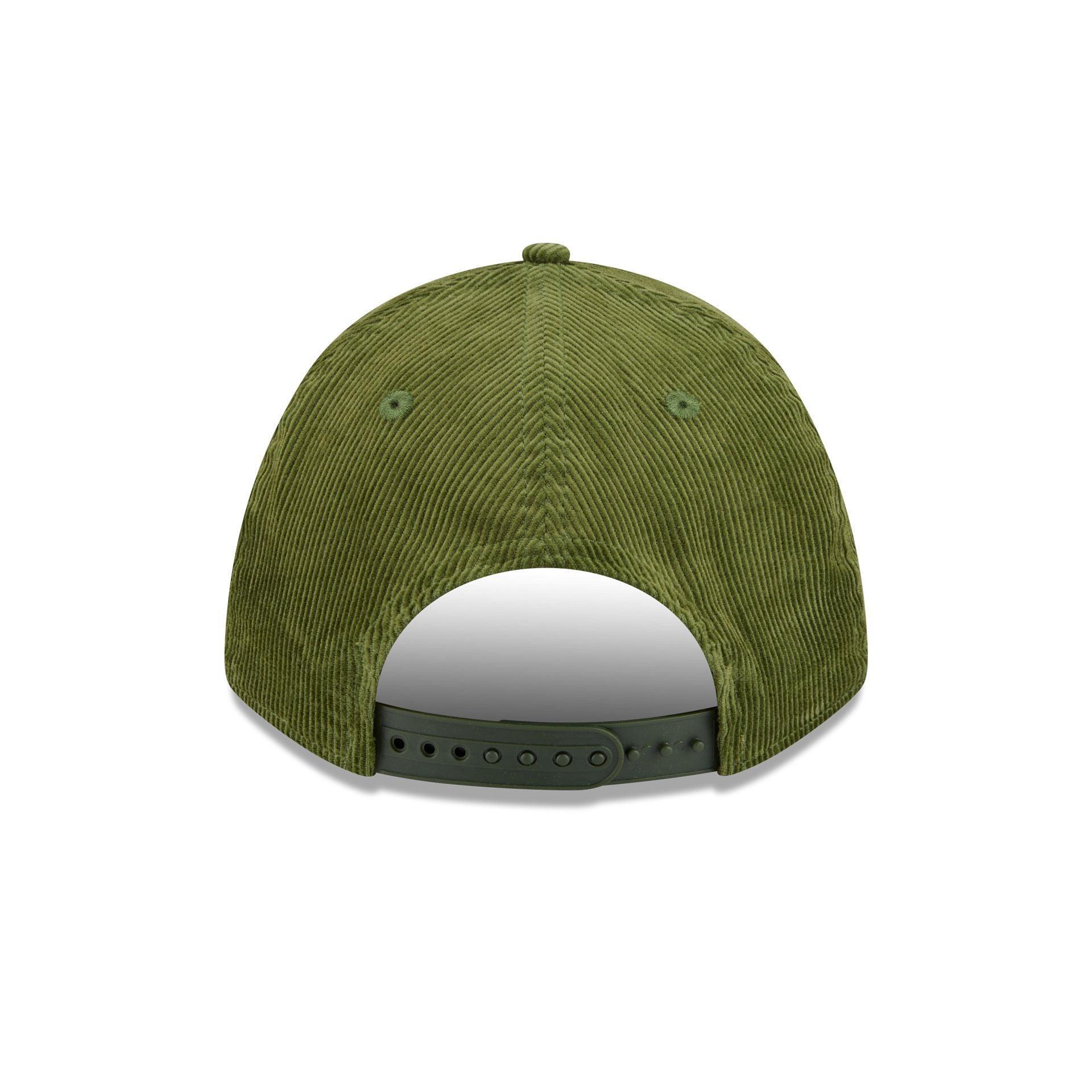 Pumas Olive Corduroy 9FORTY M-Crown Snapback Hat Male Product Image