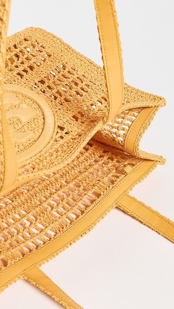 Tory Burch Ella Hand Crocheted Small Tote | Shopbop Product Image