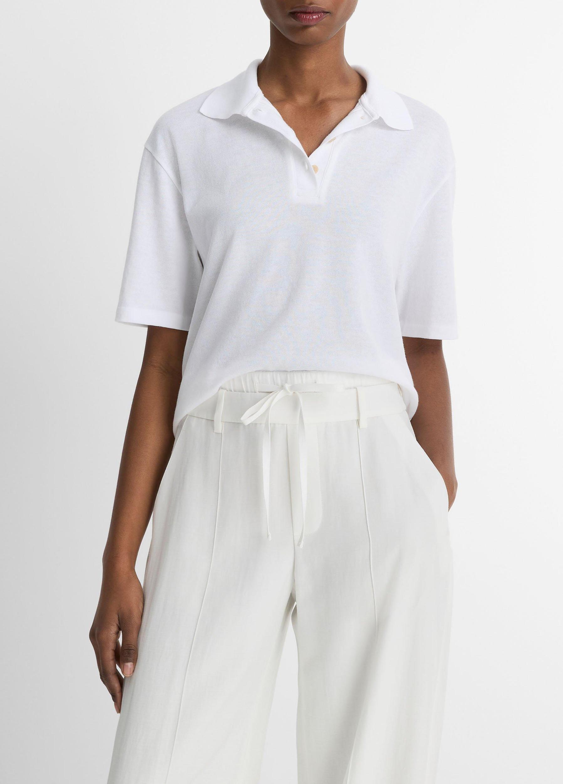 Easy Cotton Polo Shirt Product Image