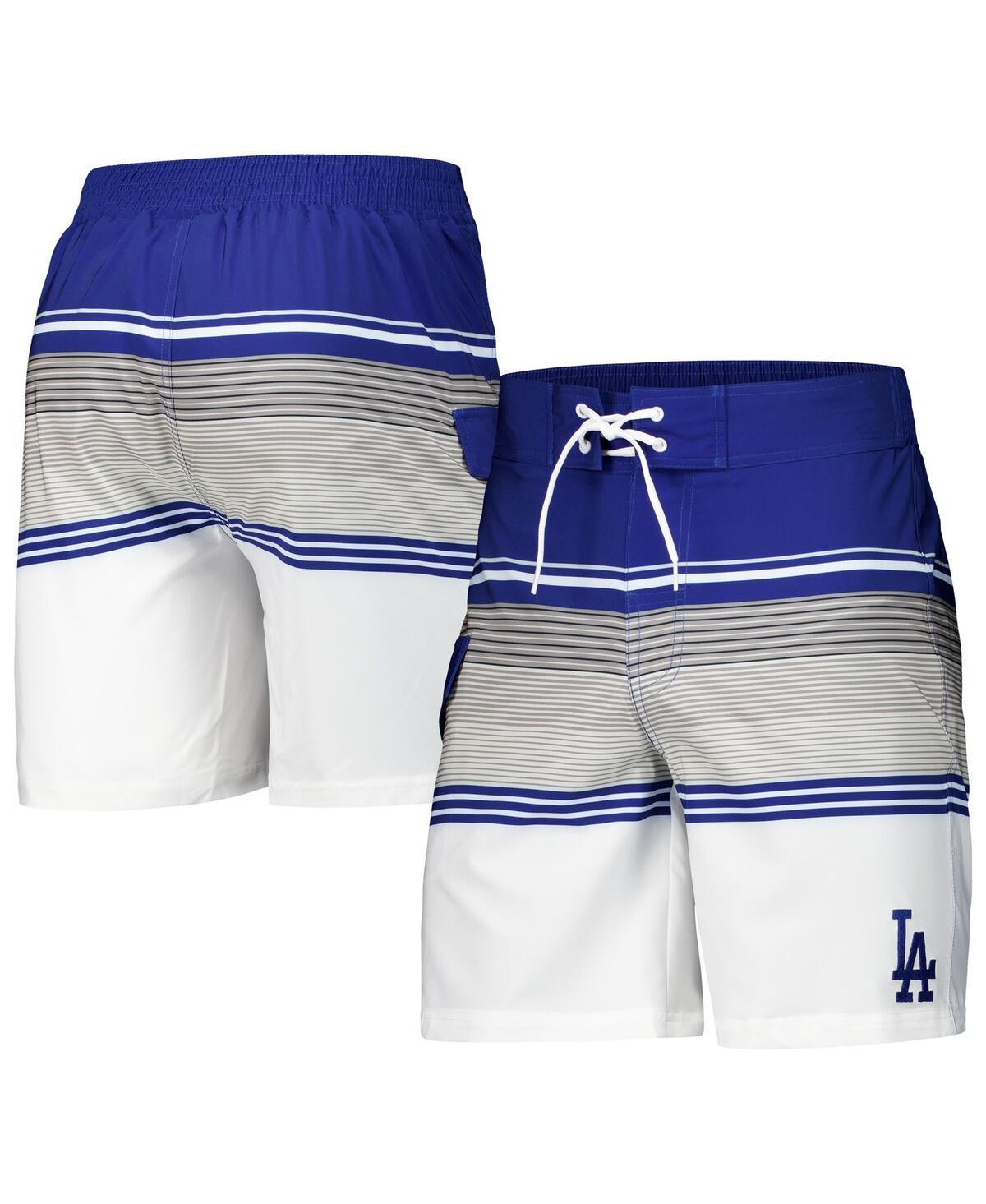 Men's G-III Sports by Carl Banks Royal/White Los Angeles Dodgers Jump Shot Volley Board Shorts, Size: XL, Blue Product Image