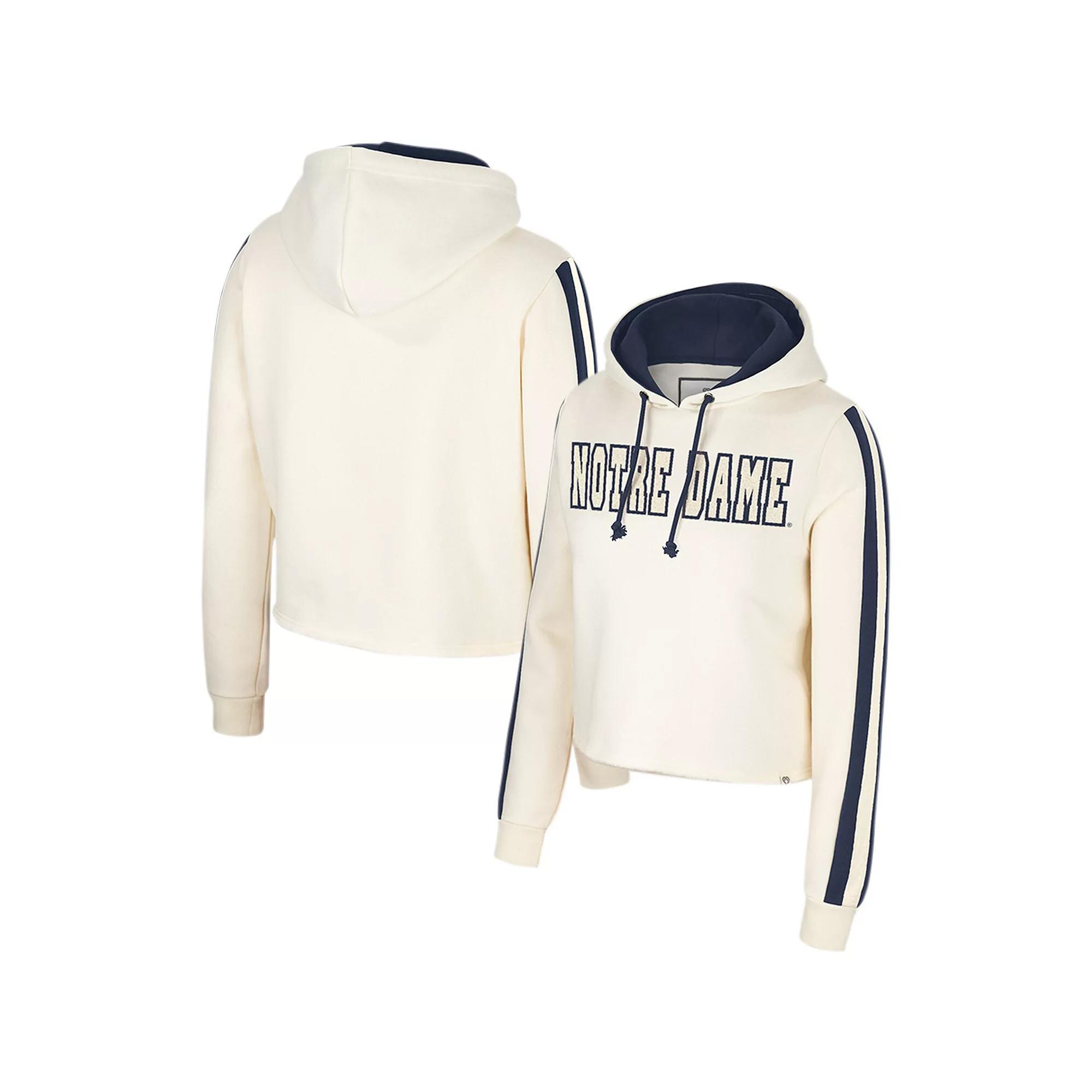 Women's Colosseum Cream Kentucky Wildcats Perfect Date Cropped Pullover Hoodie, Size: XXL, Beige Product Image