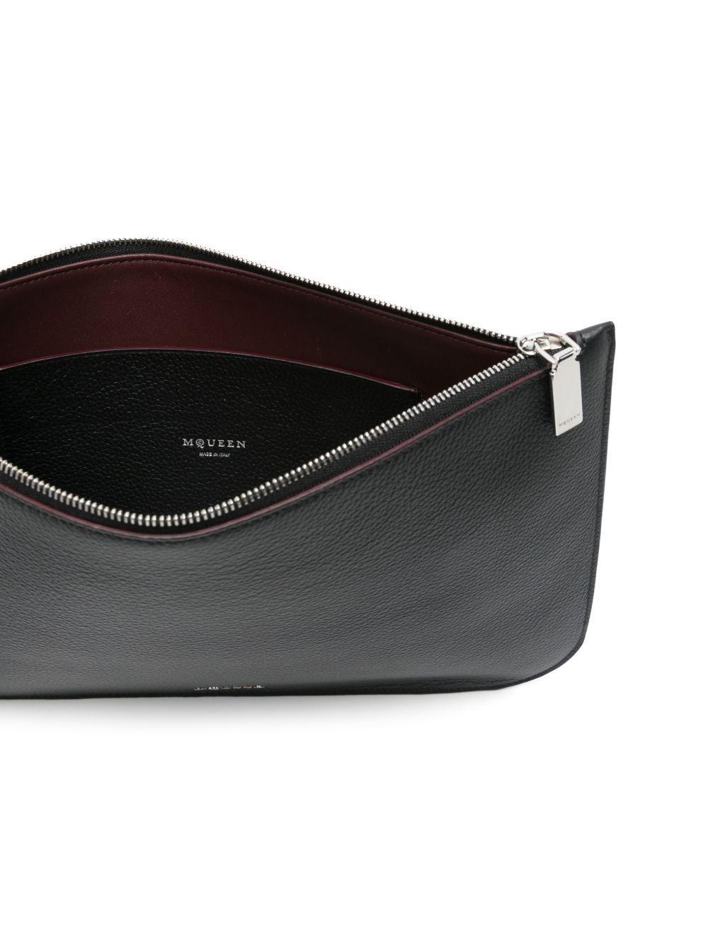 logo-lettering clutch bag Product Image