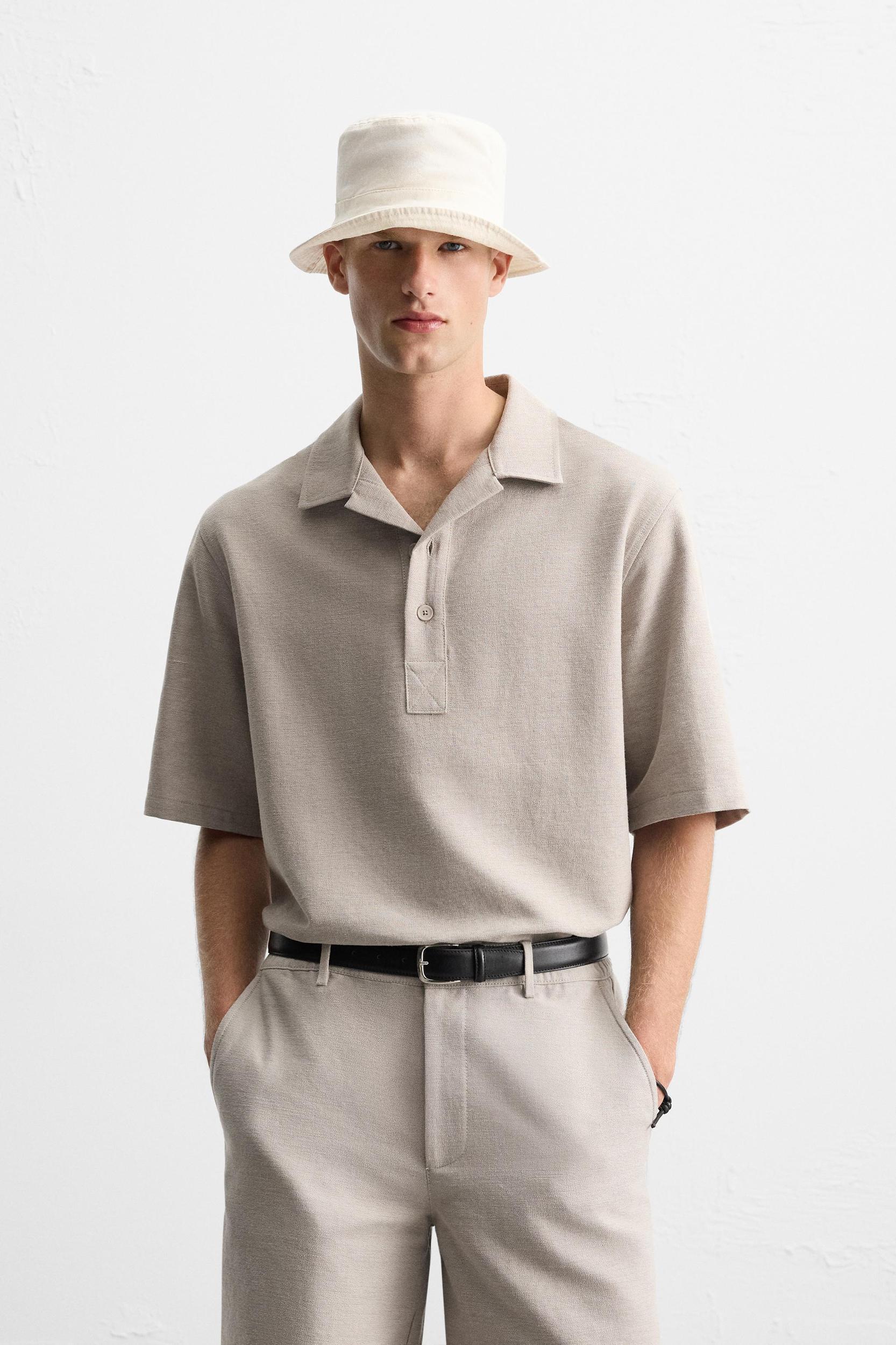 RELAXED FIT POLO SHIRT Product Image