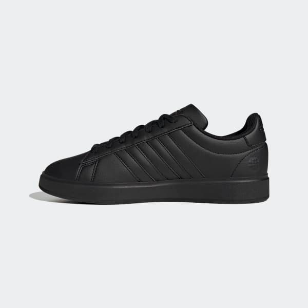 adidas Grand Court Shoes Core Black 4.5 Mens Product Image