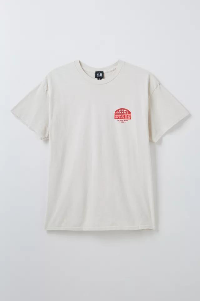 Lucky Stars Casino Graphic Tee Product Image