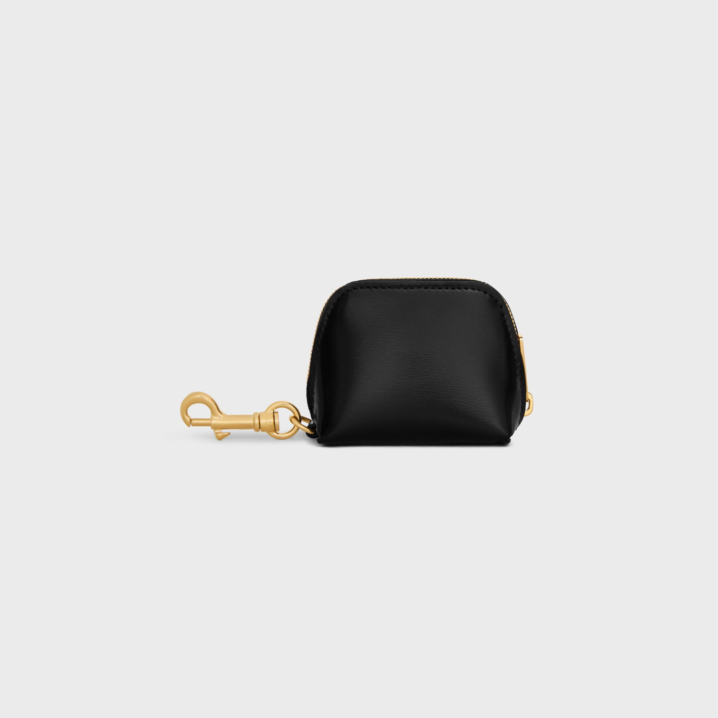 MICRO TRIOMPHE CHARM IN Shiny Calfskin Product Image