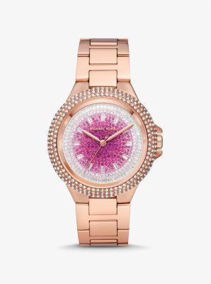 Oversized Camille Ombré Pavé -Tone Watch Product Image