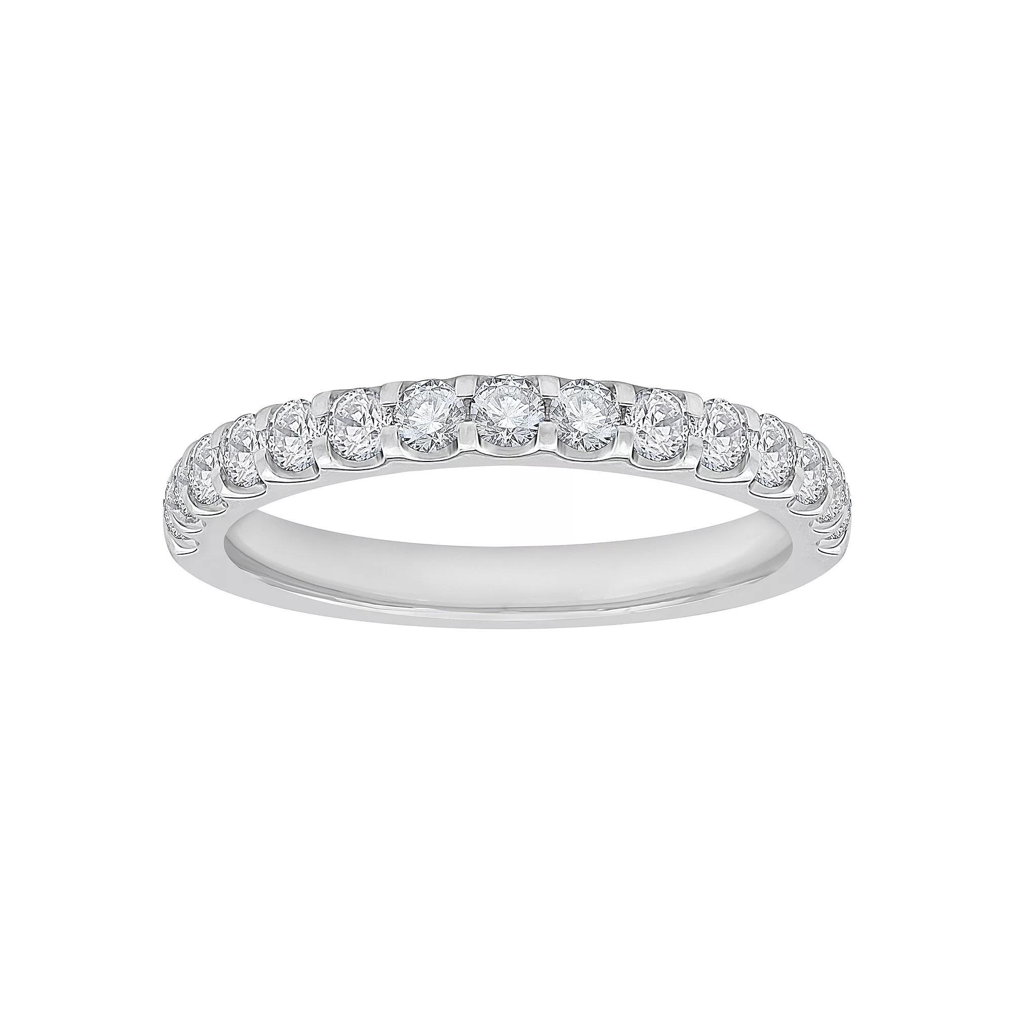 Diamond Medley 14k White Gold 1/2 Carat T.W. Lab-Grown Diamond Ring, Women's, Size: 8, 14k Whgold Product Image