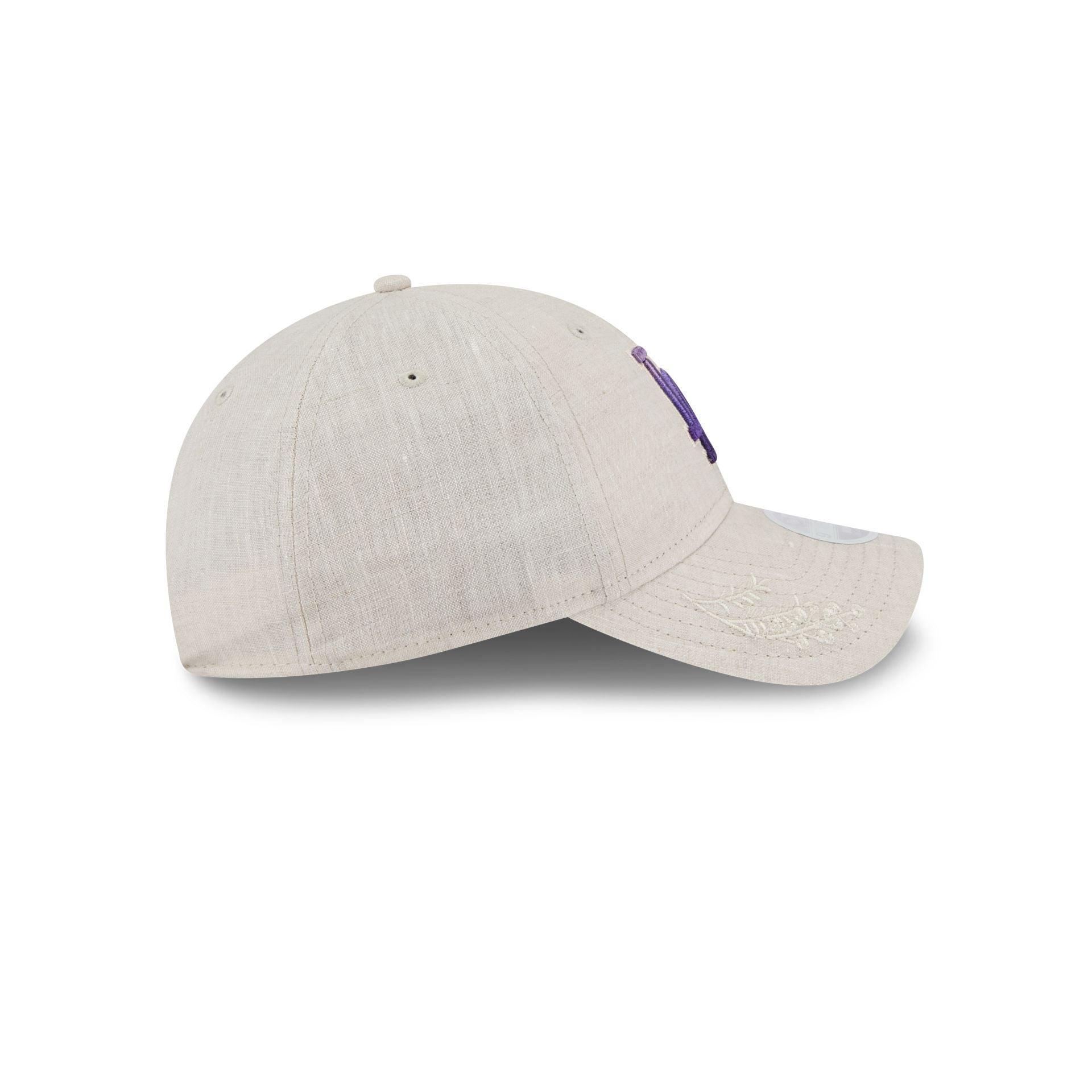 Los Angeles Dodgers Floral Women's 9TWENTY Adjustable Hat Female Product Image