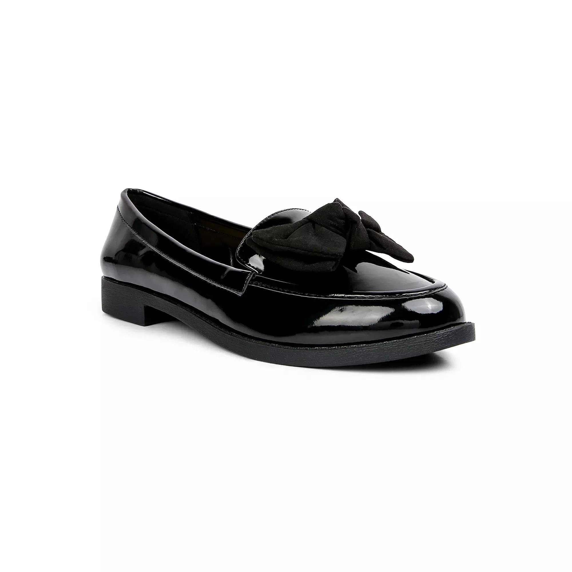 London Rag Bowberry Women's Loafers, Size: 6, Black Product Image