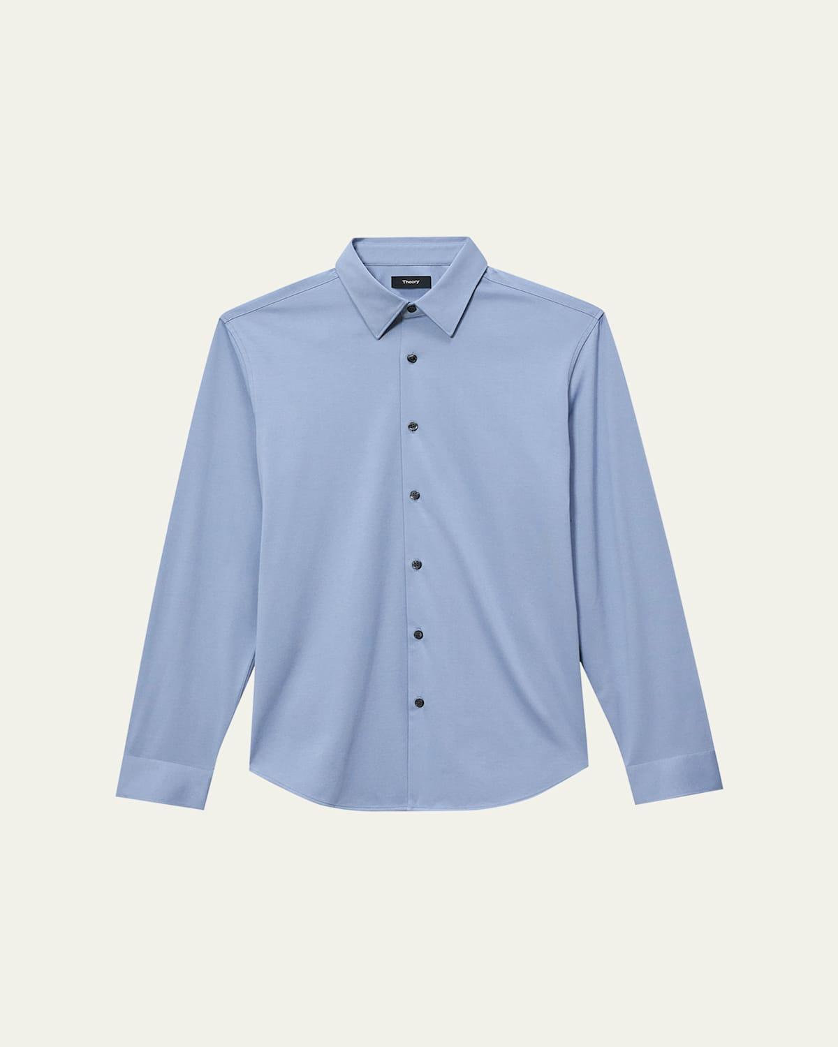 Mens Sylvain Shirt in Structure Knit Product Image