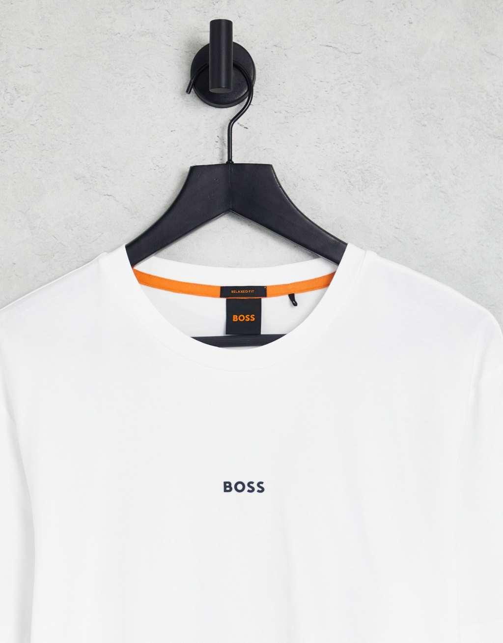 BOSS Orange Tchup t-shirt in white Product Image