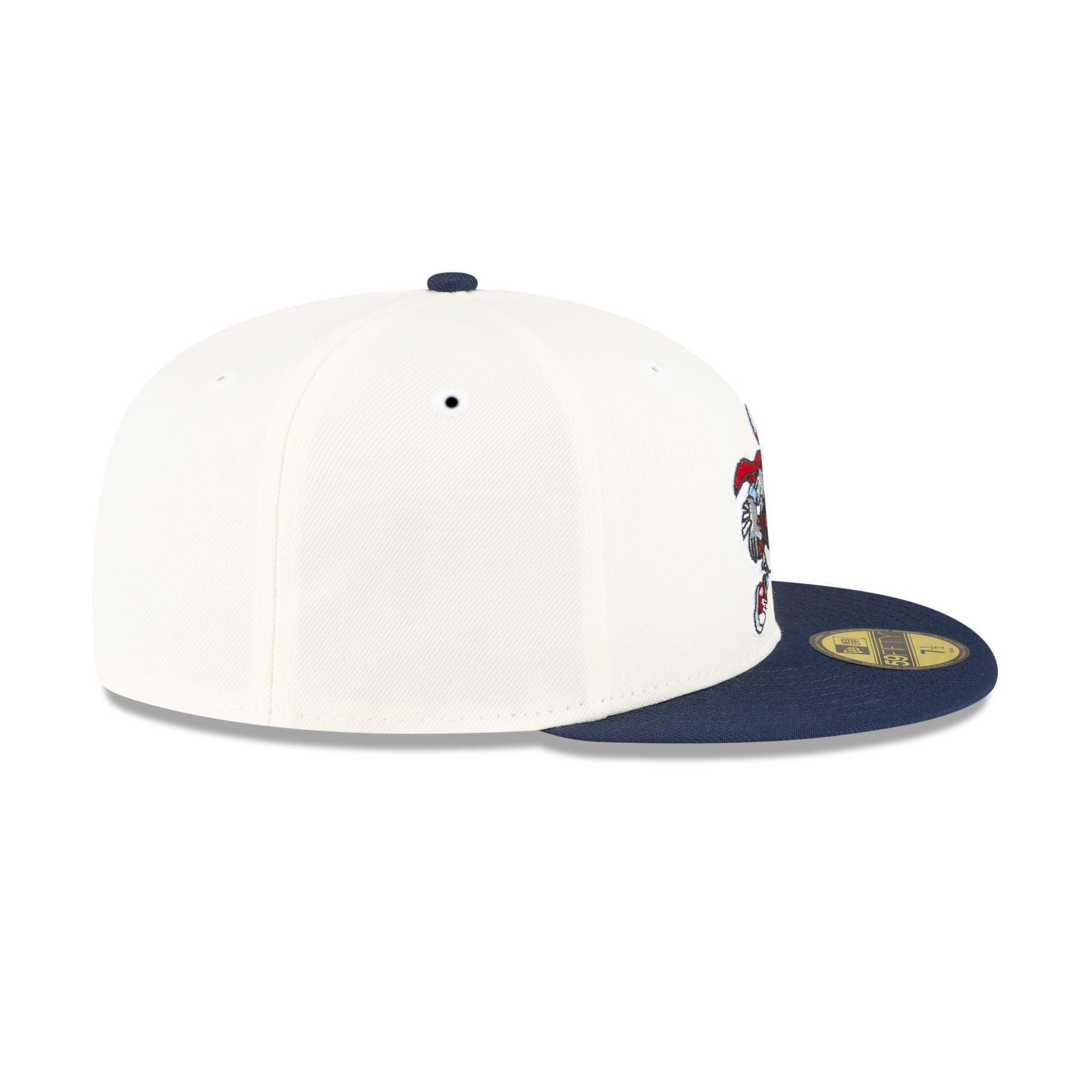 Colorado Buffaloes White 59FIFTY Fitted Hat Male Product Image