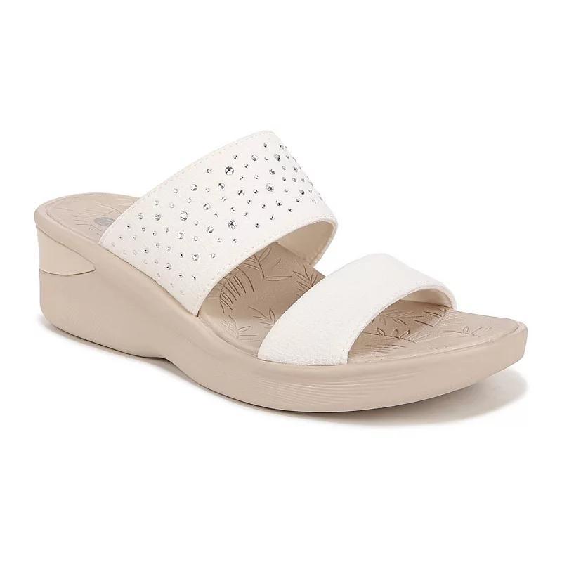 LifeStride Sienna Bright Women's Wedge Sandals, Size: 7.5 Wide, Elemental Blue Product Image