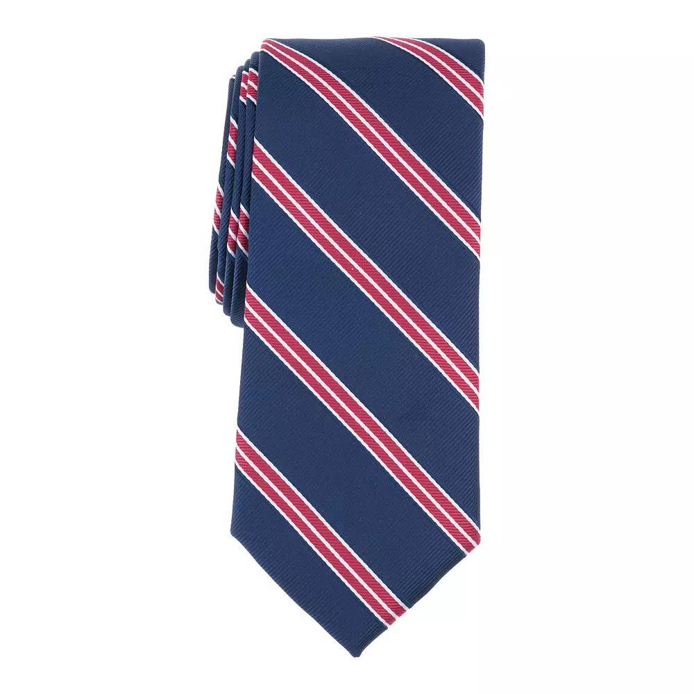 Men's Nautica Striped Tie, Red Bennetti Product Image