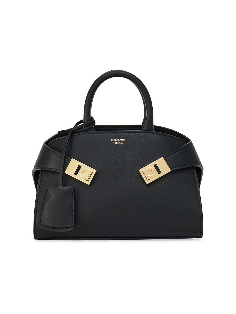 Ferragamo Hug Soft Mini Leather Crossbody Product Image