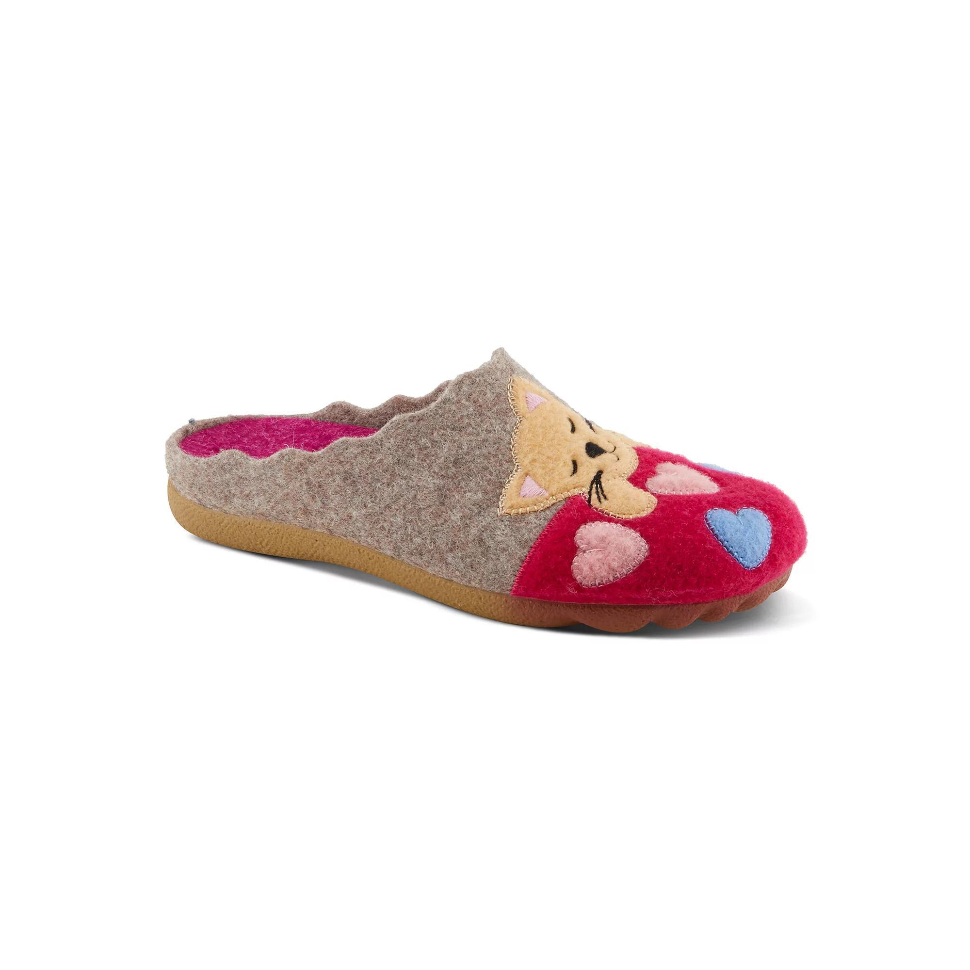 Flexus by Spring Step Wool Cuttlecat Women's Slippers, Size: 39, Pink Team Product Image