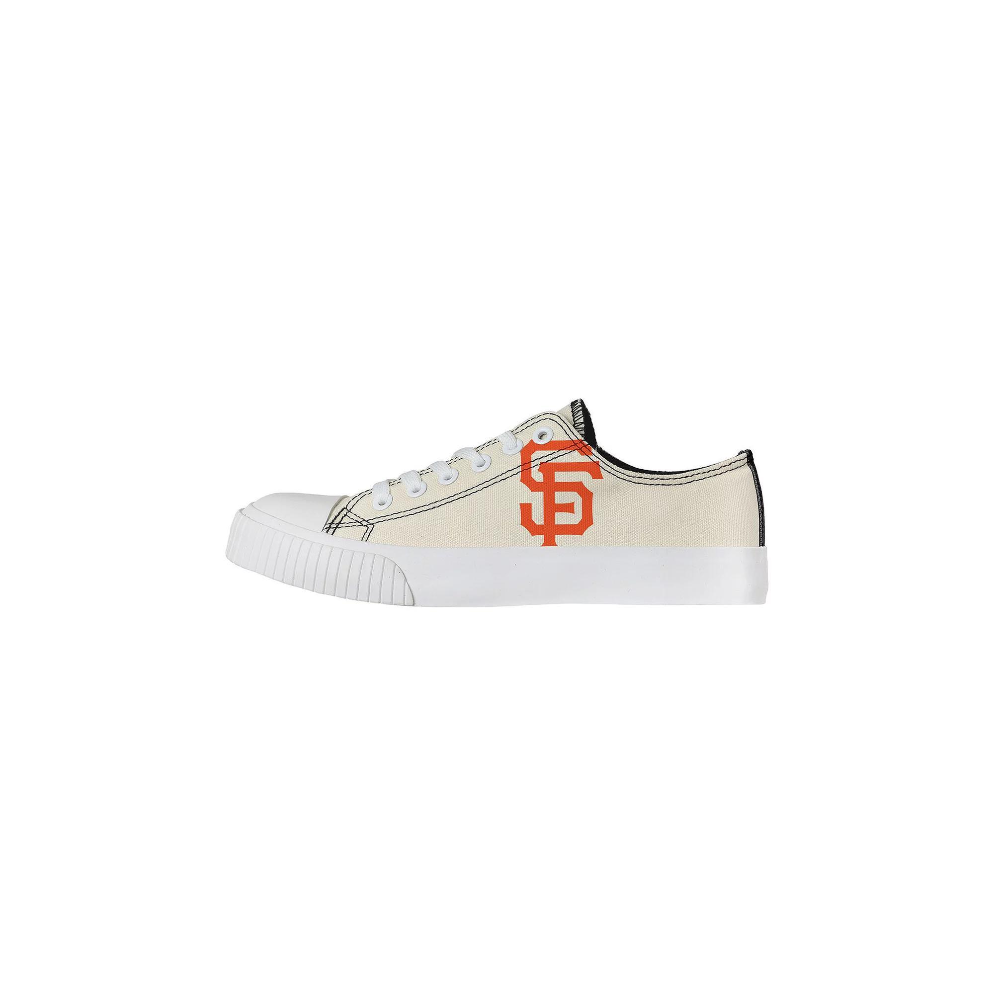 Women's FOCO Cream New Orleans Saints Low Top Canvas Shoes, Size: 7, Beige Product Image